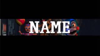 Бесплатная шапка для вашего канала "Five Nights at Freddy's" [25]