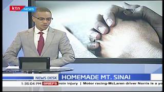 'Heavens come down' on Kenya's Mount Sinai