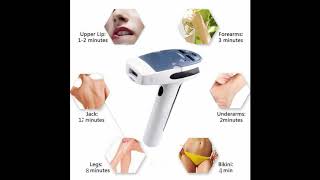 BEST Home Treatment Laser Hair Removal Epilator Machine for 2019
