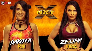 WWE 2K19: Dakota Kai vs Zelina Vega