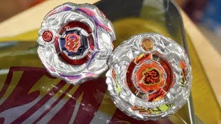 BATTLE: Samurai Ifrit W145CF VS Ninja Salamander SW145SD - Beyblade Shogun Steel