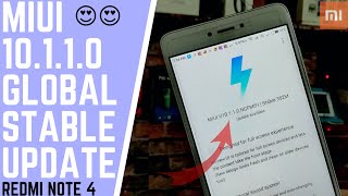 Redmi Note 4 Miui 10.1.1.0 Stable Update | Single Camera Portrait Mode !!