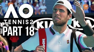 AO TENNIS 2 Career Mode Part 18 - FRENCH OPEN