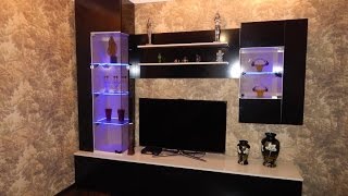 Очень красивая Стенка с LED подсветкой