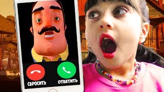 ПРИВЕТ СОСЕД Альфа 4 ДОЗВОНИЛАСЬ СОСЕДУ приключения мульт героя видео для детей Валеришка