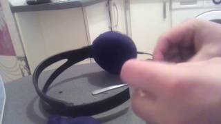 Разборка, ремонт наушников Panasonic RP-HT 161