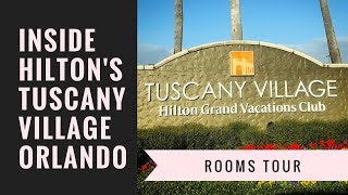 Disney Area Hotel Tour - Hilton's Tuscany Village in Orlando, Florida