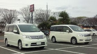 Сравнение Honda Stepwgn и Nissan Serena от РДМ-Импорт