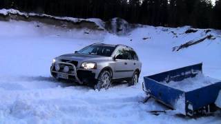 Volvo XC90 2.5T snow Finland