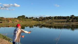 EQUIPAMENTO PARA PESCAR NA FAZENDA PACU