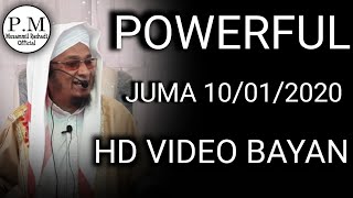 10/01/2020 JUMA HD VIDEO BAYAN | PM MUZAMMIL RASHADI OFFICIAL