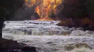 Sitting Along the Menominee River at Piers Gorge