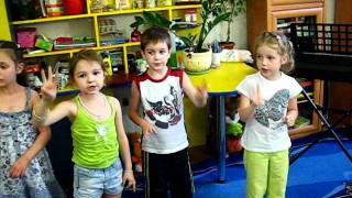 Fingers. Песенка про пальчики.Английский для малышей