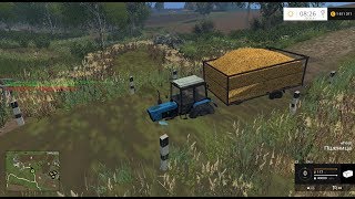 Стрим:Farming Simulator-2015.На карте:Еленовка-3.4.Четвёртая серия.16.09.2017г.