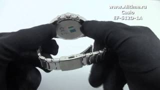 Мужские японские наручные часы Casio Edifice EF-512D-1A