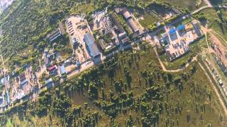 Прыжок инструкторов с крылом (г.Богородск)