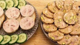 Куриная колбаса домашняя