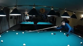 Забытая старая привычка игра в бильярд