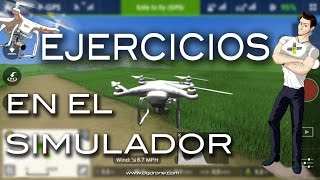 Ejercicios en el simulador // Simulator Exercises