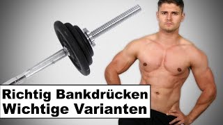 Effektiv die Brustmuskeln trainieren mit Bankdrücken