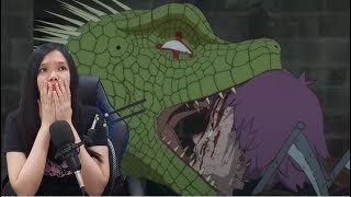 Dorohedoro Episode 1 Reaction | FACE-EATING LIZARD
