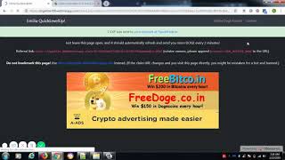 Bot Claim Otomatis 100000 Doge setiap Menit Langsung ke Faucethub