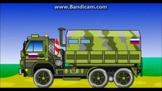 Мультики про машинки.  Мультик про военную машину.  Военная машинка.  Военная техника