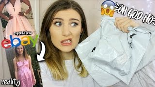 TRYING $5 & UNDER eBay PROM DRESSES