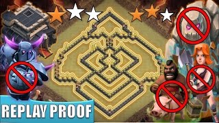 TH 9 (TOWN HALL 9) ANTI 2 STARS WAR BASE || ANTI GoVaHo || ANTI 3 STARS || REPLAY PROOF || COC