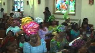 Uka Nkuputanwa Iberosi Twins: Nigeria- Igbo Catholic Association Atlanta GA Mass in Igbo Language