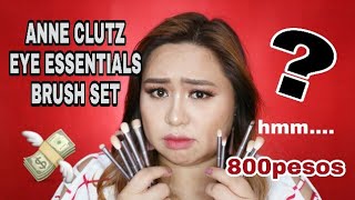 ANNE CLUTZ EYE ESSENTIALS BRUSH SET REVIEW | Karenliz TV