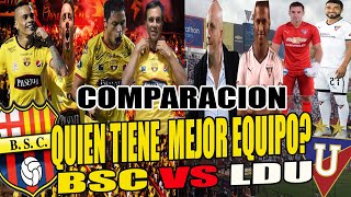 BSC VS LDU!QUIEN TIENE MEJOR EQUIPO PARA EL 2020?COMPARACIÓN Y ANALISIS! + SORTEO CAMISETA BSC 2020!
