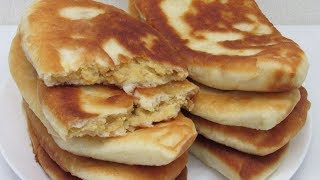 ЖАРЕНЫЕ ЛАПТИ - Тонкие ПИРОЖКИ с Горохом ?‍? Вкусное тесто для пирожков