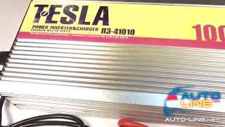 TESLA ПЗ 41010 преобразователь напряжения 12 220В и зарядное устройство