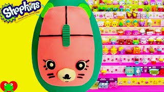 Shopkins Clicky Mouse Play Doh Surprise Egg and Limited Edition Hunt