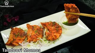 तवे पर बनाइये झटपट तंदूरी पनीर मोमोस घर पर |Tandoori Paneer Momos Recipe| Street Style Momos
