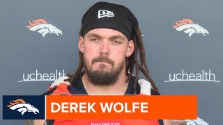 Derek Wolfe feeling great following surgery-free offseason