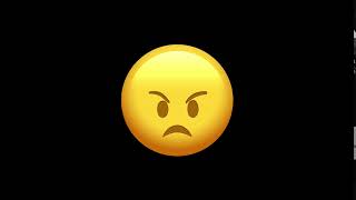 Angry Face Free animated emoji Green screen all faces - Intro Video Maker