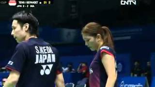 [2011 Sudirman Cup XD] Shintaro Ikeda, Reiko Shiota vs Fran Kurniawan Teng, Pia Zebadiah Bernadet