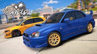 Купил Subaru WRX STI за $45000! Быстрее Эвика?? Делаю гоночную команду!Реальная Жизнь Oasis RP GTA 5