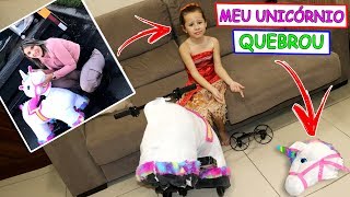 MEU UNICÓRNIO QUE COMPREI NOS ESTADOS UNIDOS! NO WALMART