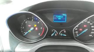 FORD C/MAX II -  Reset Oil Service - Azzeramento spia cambio olio