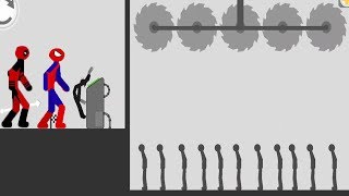 Stickman Backflip 3 Parkour Mode Unlocked All Heroes Android GamePlay 2017
