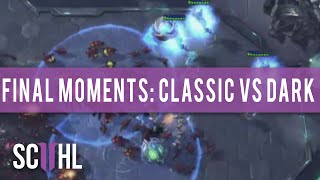 The Final Moments of Classic vs Dark - SC2 Starleague