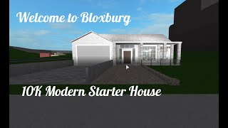 Roblox| Welcome to Bloxburg 10k Starter house SPEEDBUILD