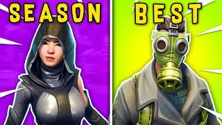 TOP 10 BEST SKINS OF FORTNITE SEASON 4. (Fortnite Battle Royale!)