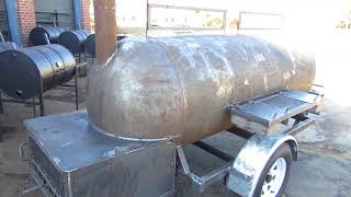 500 GALLON REVERSE SMOKER