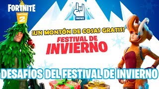 ¡Empieza el Festival de Invierno de FORTNITE con mogollón de regalos!