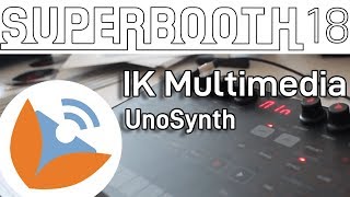 IK Multimedia UNO Synth - Superbooth 2018