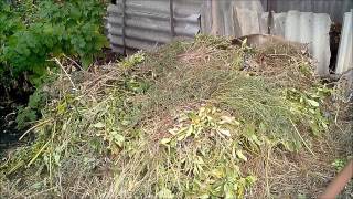 Закладка компостной кучи